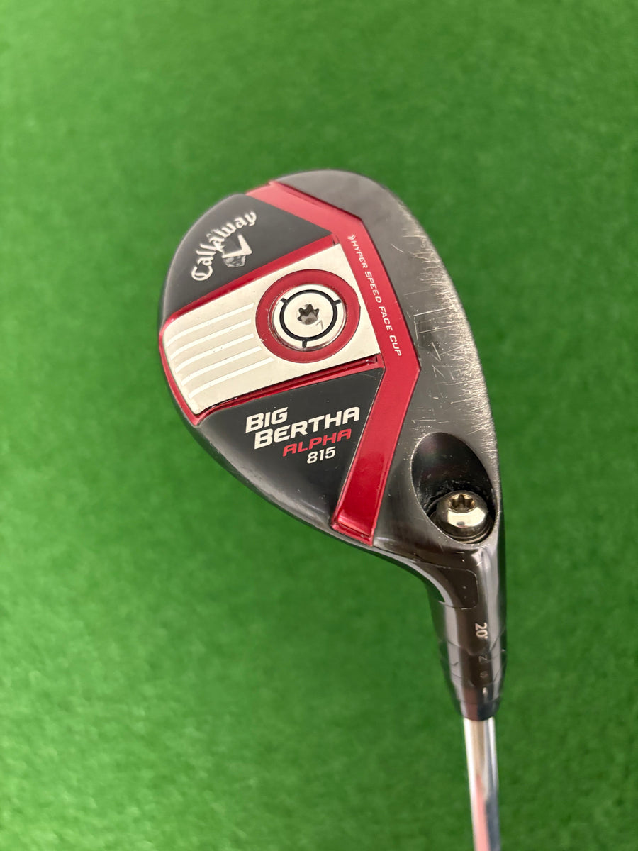 Callaway Big Bertha Alpha 815 20* 3 Hybrid (Stiff)