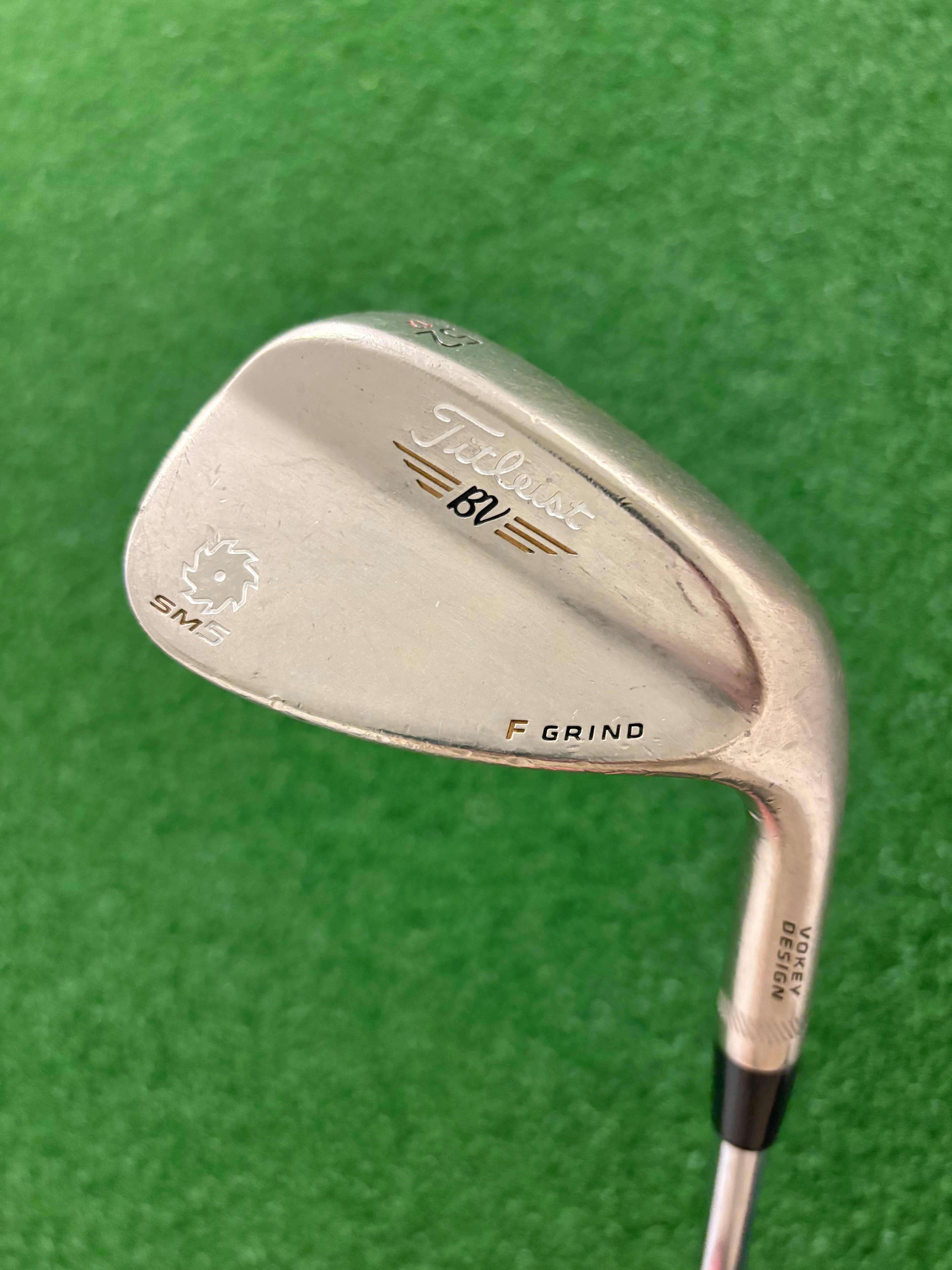 Titleist SM5 FGRIND52/12　BV KGRIND58/11　２本 Gold Nickel Titleist Vokey Sm5 Titleist Vokey SM5 F Grind 52
