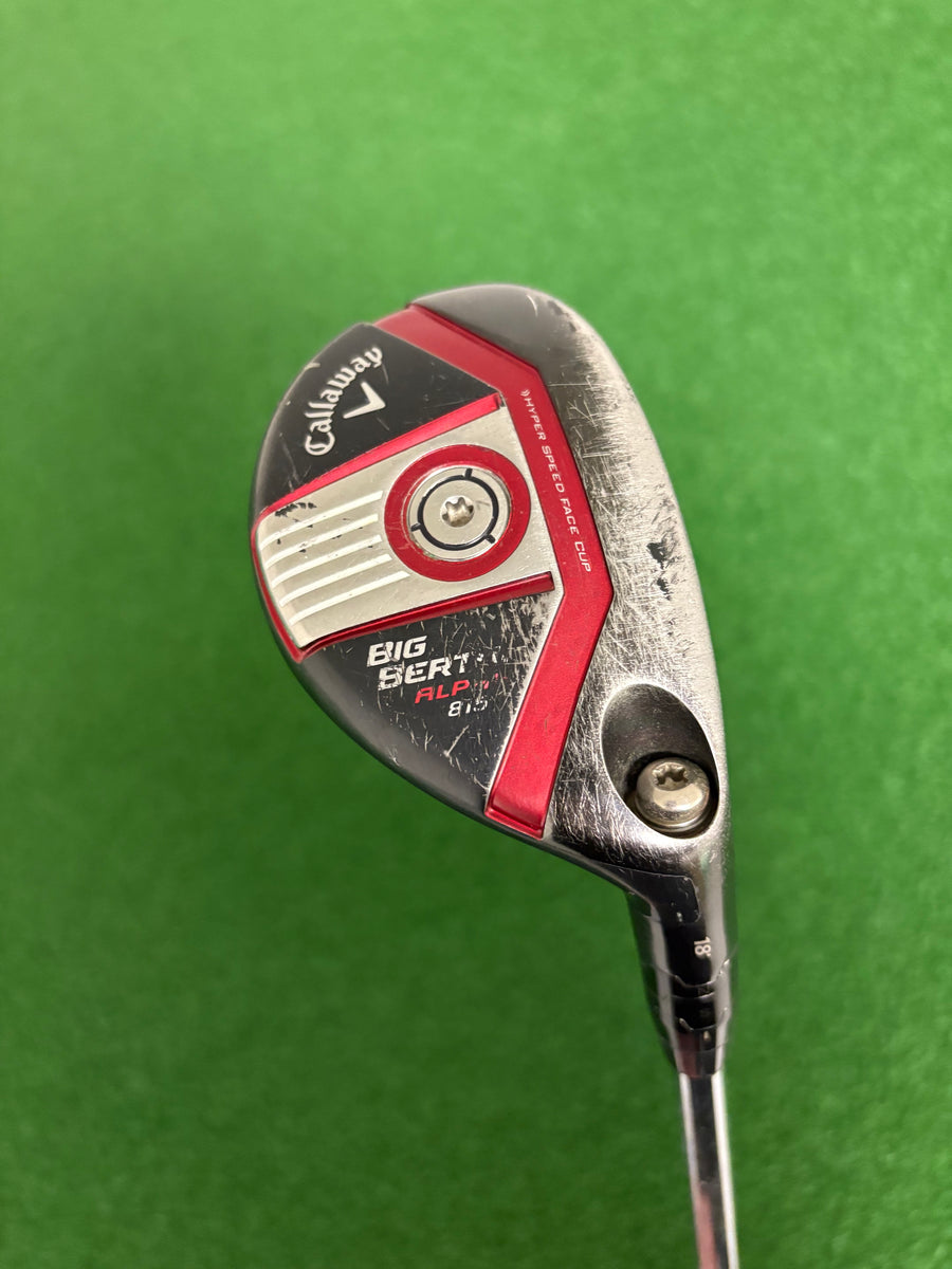 Callaway Big Bertha Alpha 815 18* 2 Hybrid (Stiff)