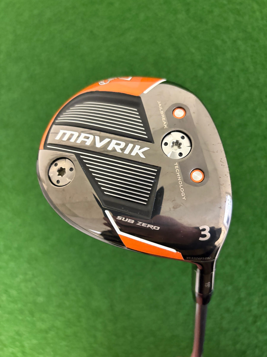 Callaway Mavrik Sub Zero 15* 3 Wood (Stiff/Regular)