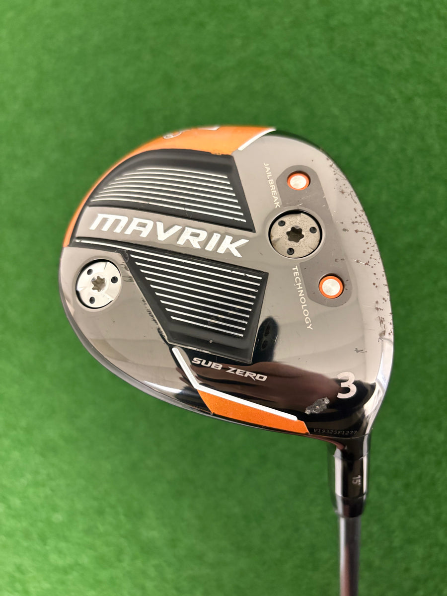 Callaway Mavrik Sub Zero 15* 3 Wood (Stiff/Regular