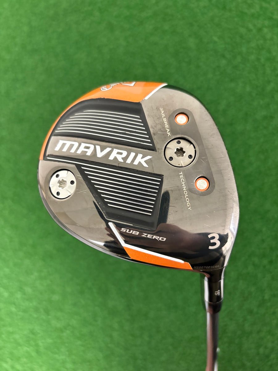 Callaway Mavrik Sub Zero 15* 3 Wood (Stiff/Regular)