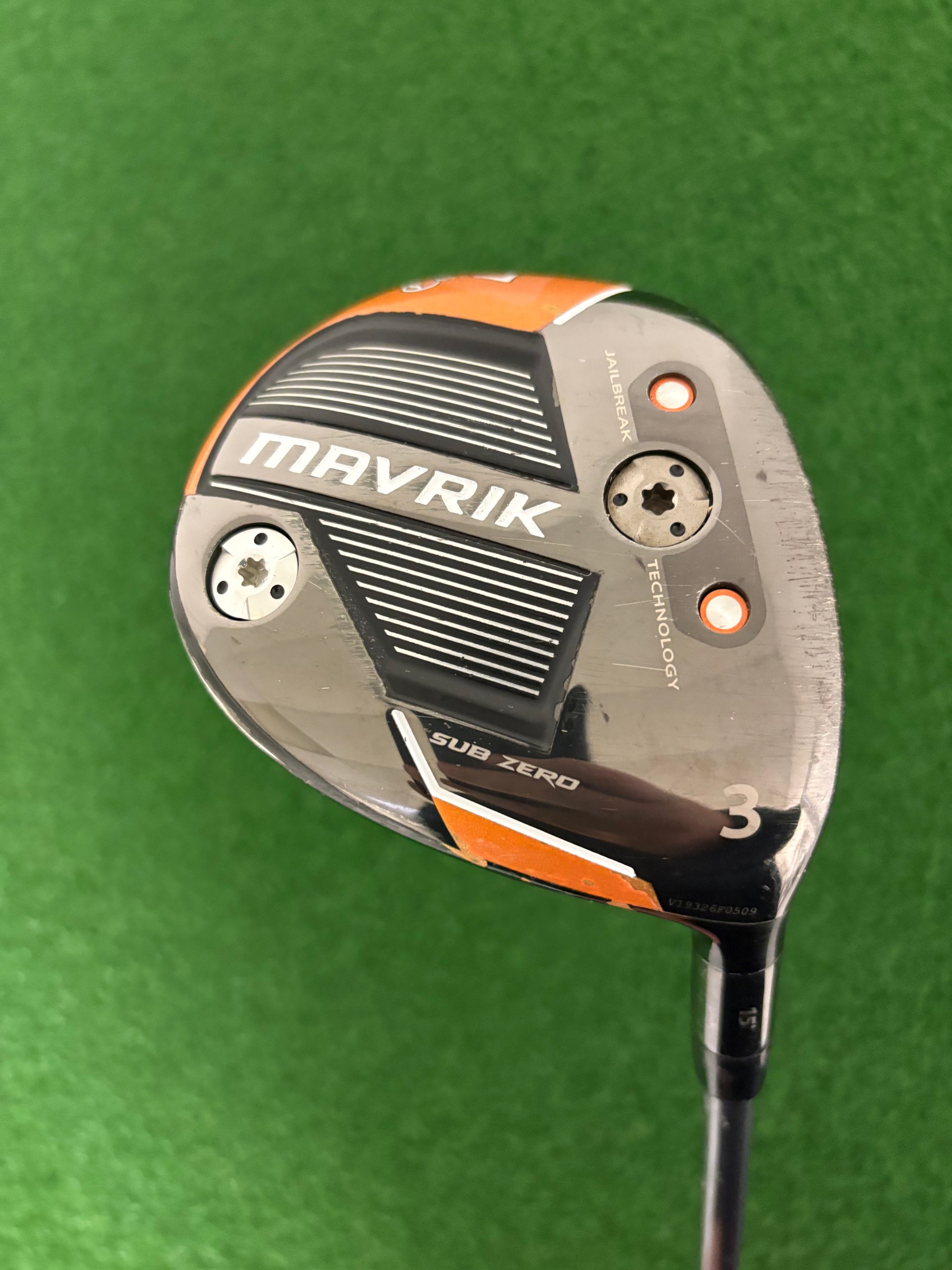 Callaway Mavrik Sub Zero 15* 3 Wood (Stiff/Regular) · Thrift Golf