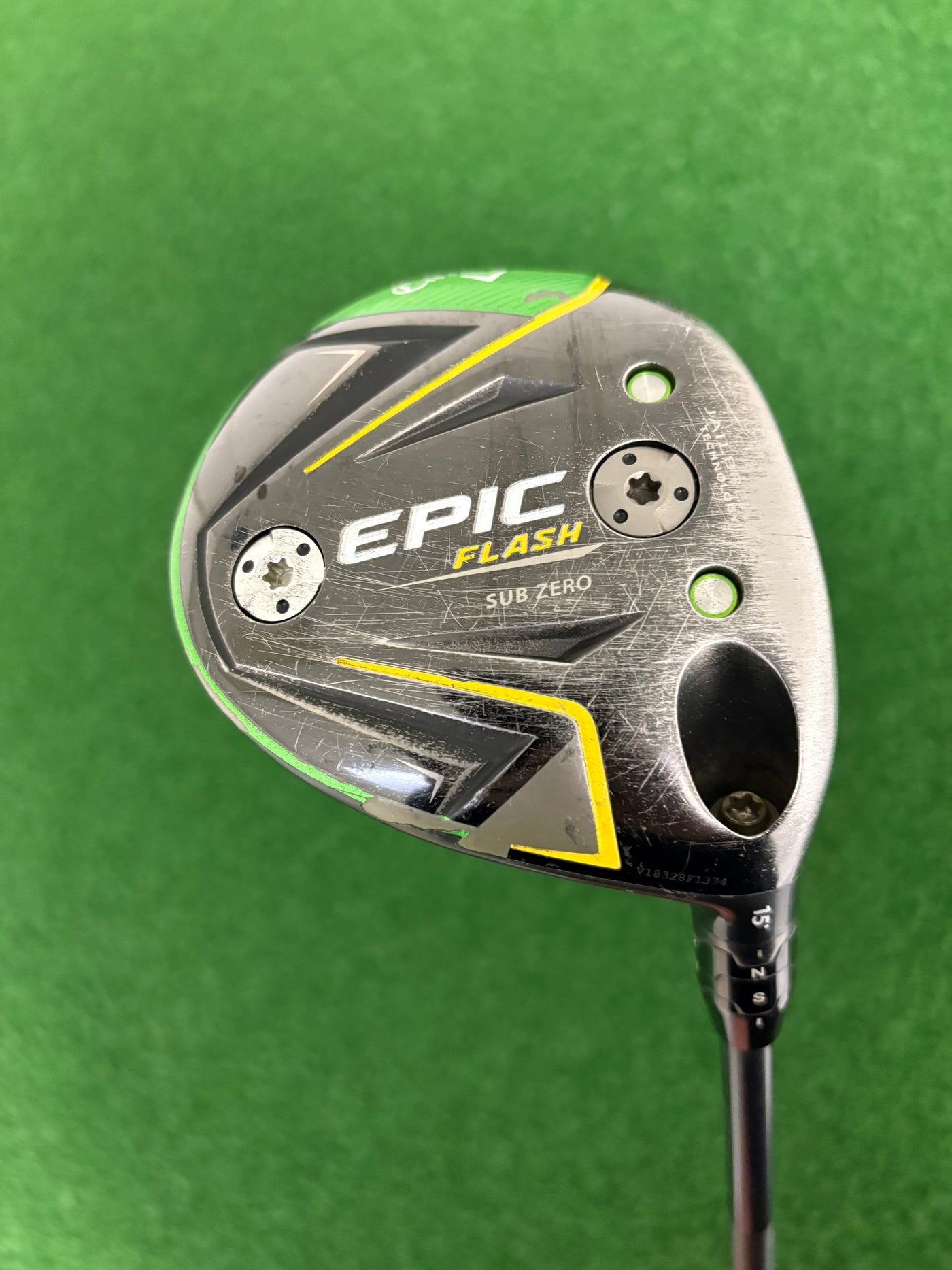 Callaway Epic Flash Sub Zero 15* 3 Wood (Stiff)