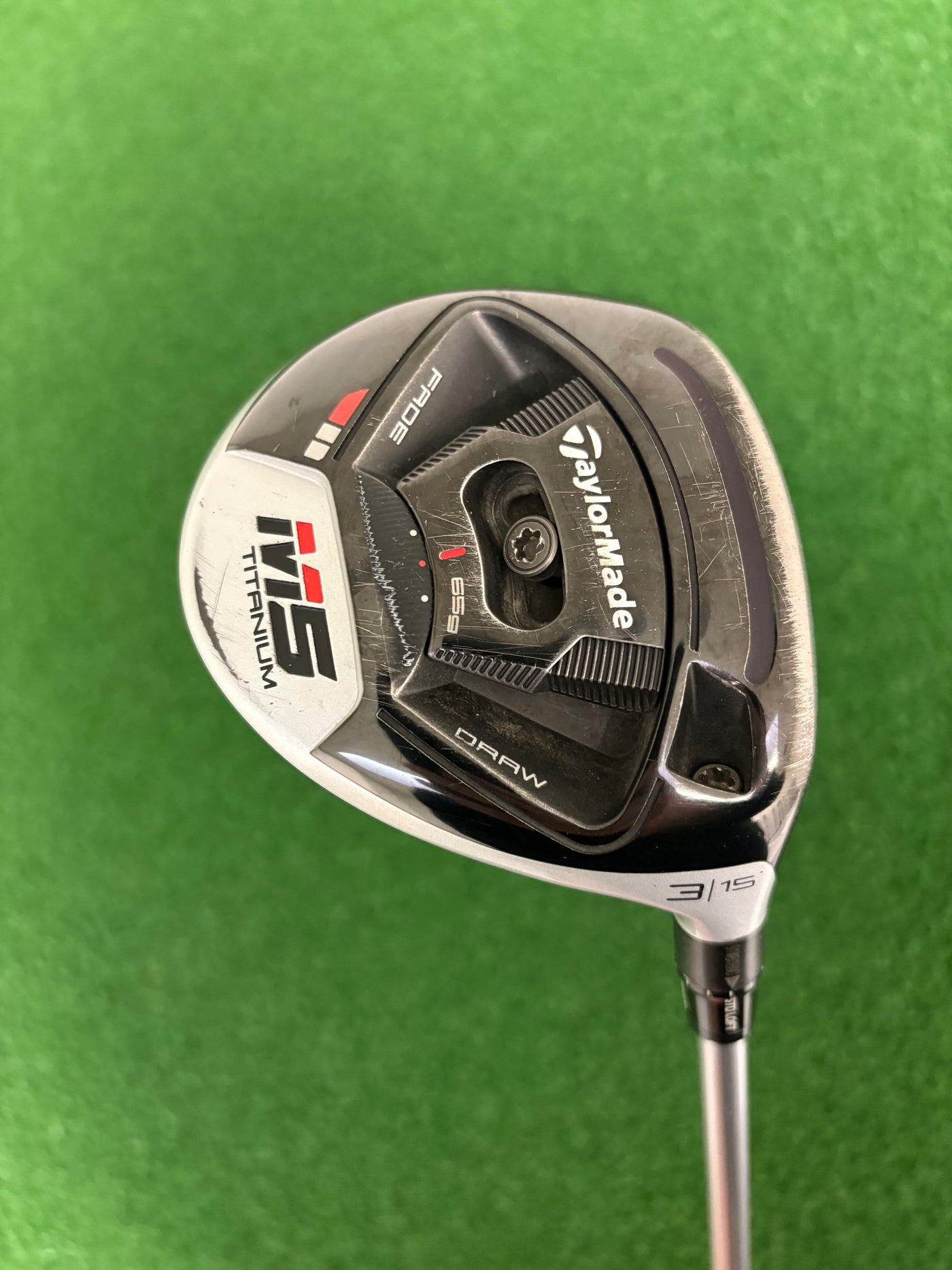 Taylormade M5 15* 3 Wood (Stiff)
