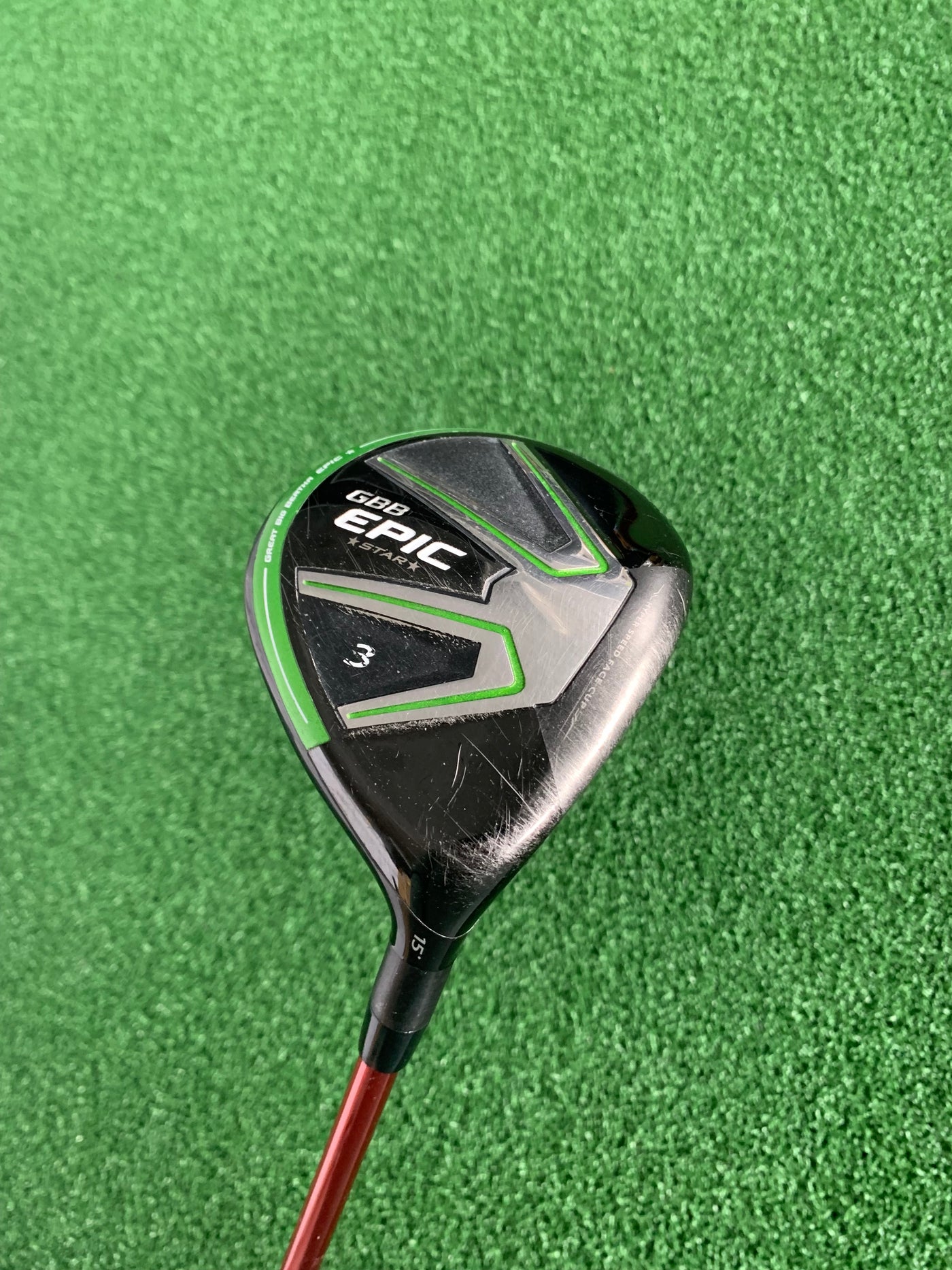 Callaway GBB Epic Star 15* 3 Wood (Stiff)