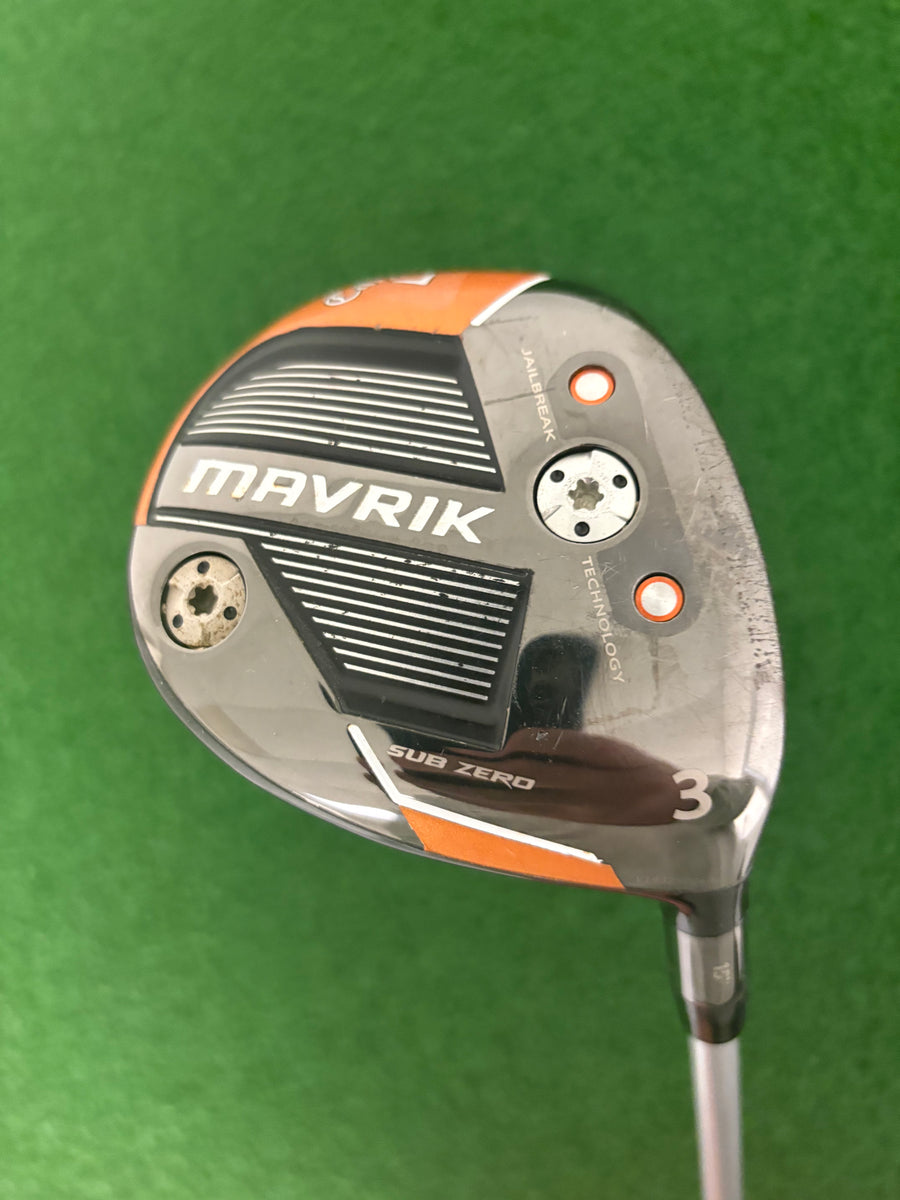 Callaway Mavrik Sub Zero 15* 3 Wood (Stiff)