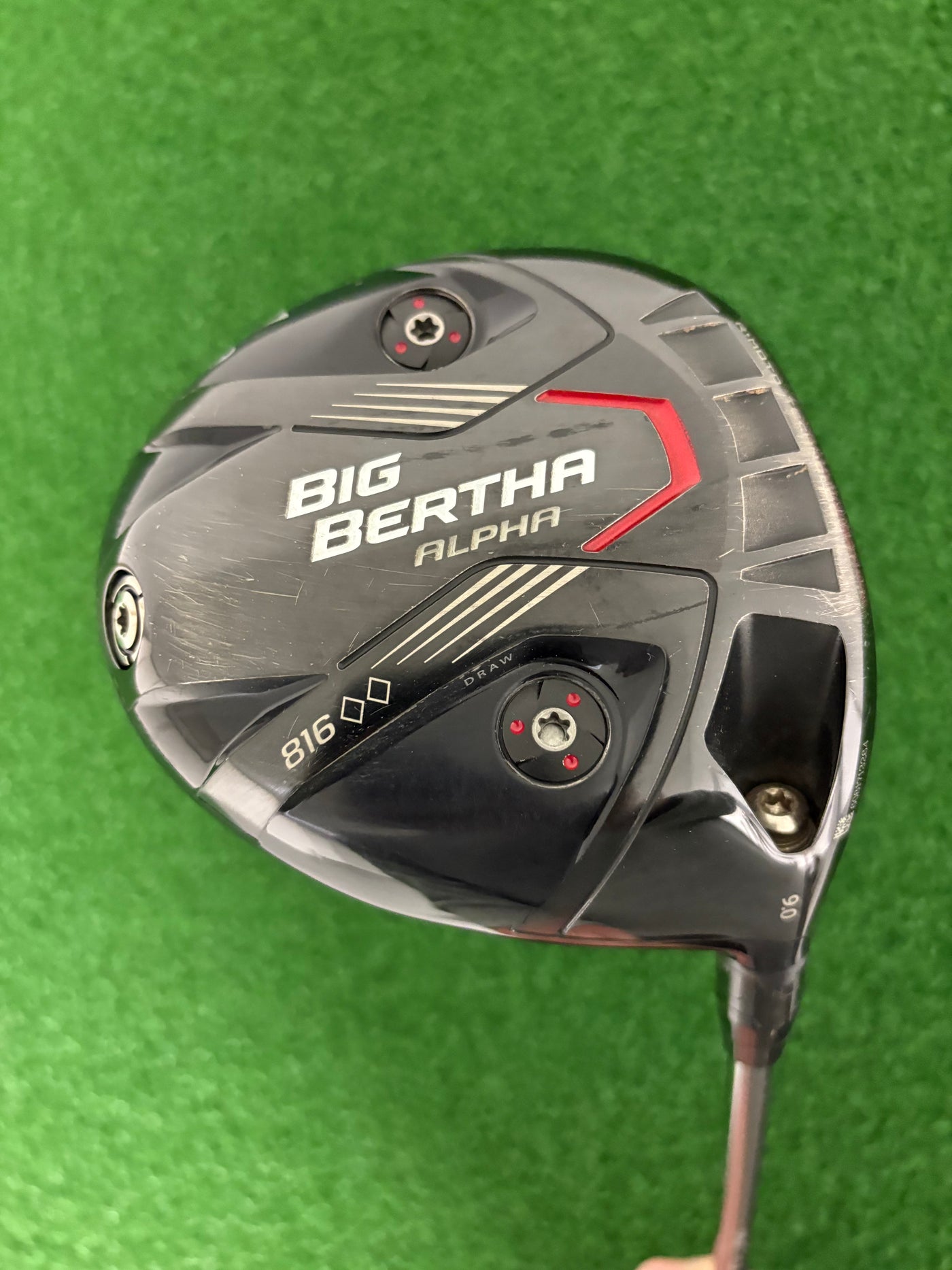 Callaway Big Bertha 816 Alpha Double Diamond 9.0* (Stiff)