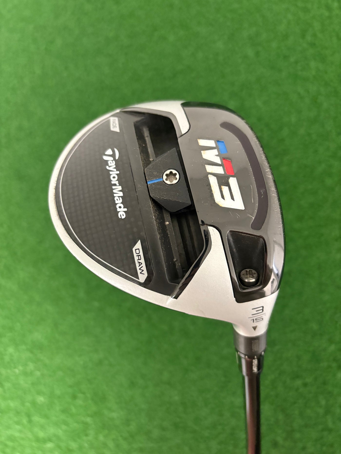Taylormade M3 15* 3 Wood (Stiff)