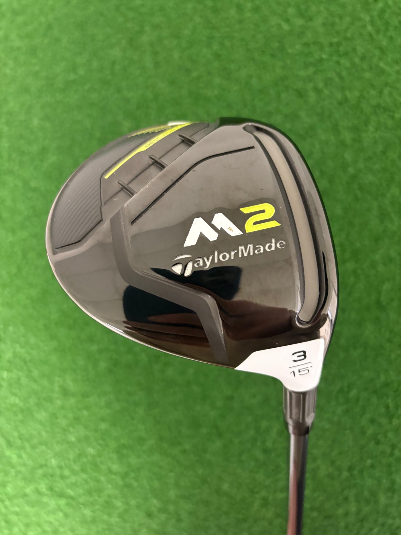 Taylormade M2 (2017) 15* 3 Wood (Stiff)