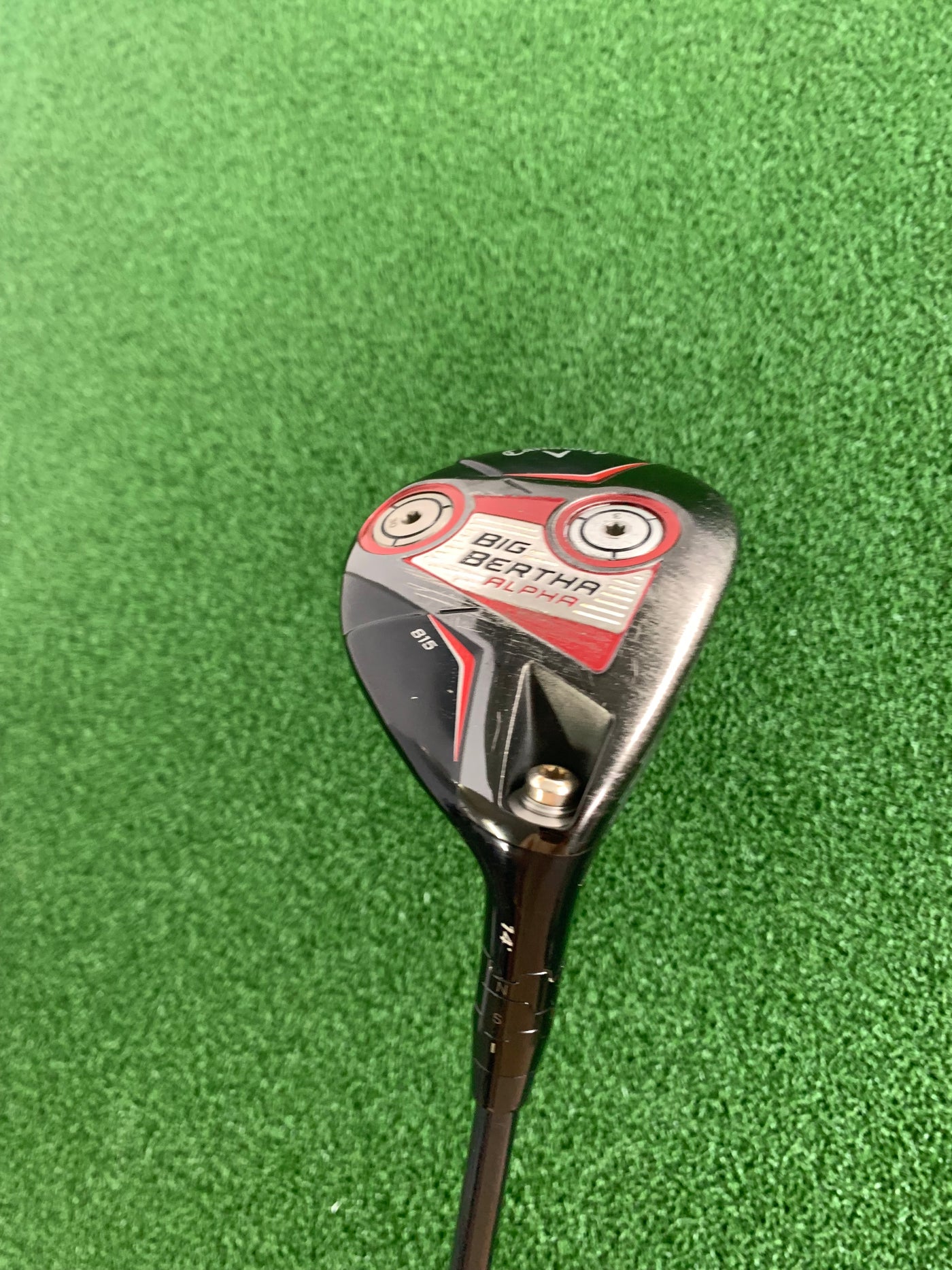 Callaway Great Big Bertha Alpha 815 14* 3 Wood (Stiff)