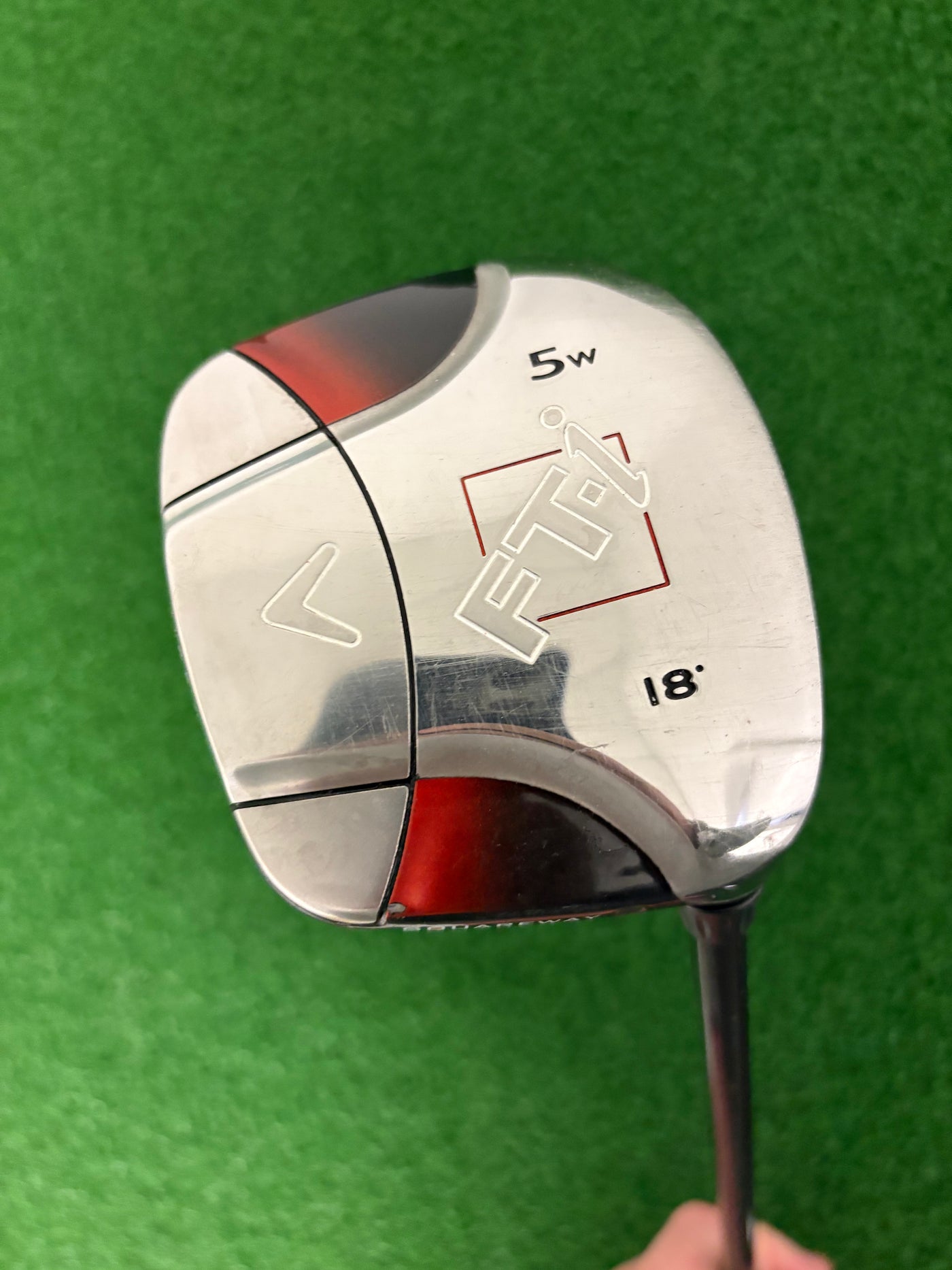 Callaway FT-i Squareway 18* 5 Wood (Stiff/Regular)