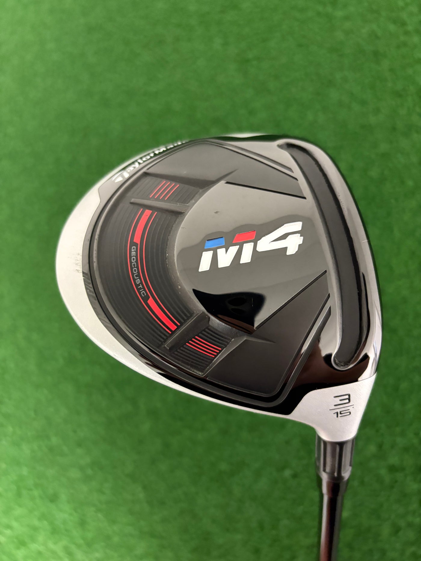 Taylormade M4 15* 3 Wood (Stiff)
