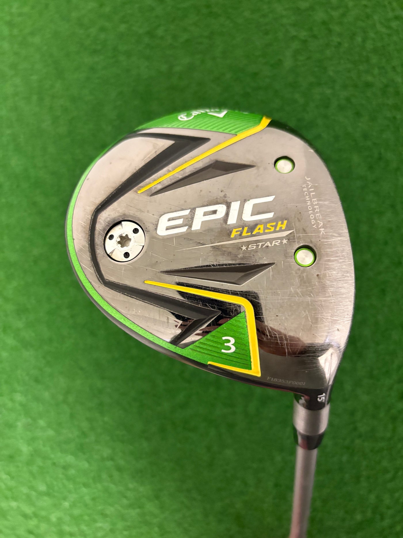 Callaway Epic Flash Star 15* 3 Wood (Stiff)