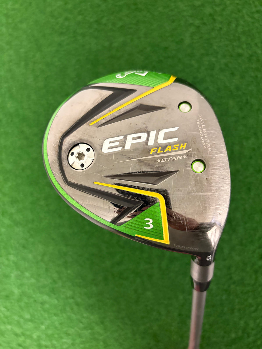 Callaway Epic Flash Star 15* 3 Wood (Stiff)