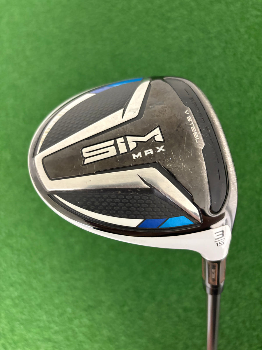 Taylormade Sim Max 15* 3 Wood (Stiff)
