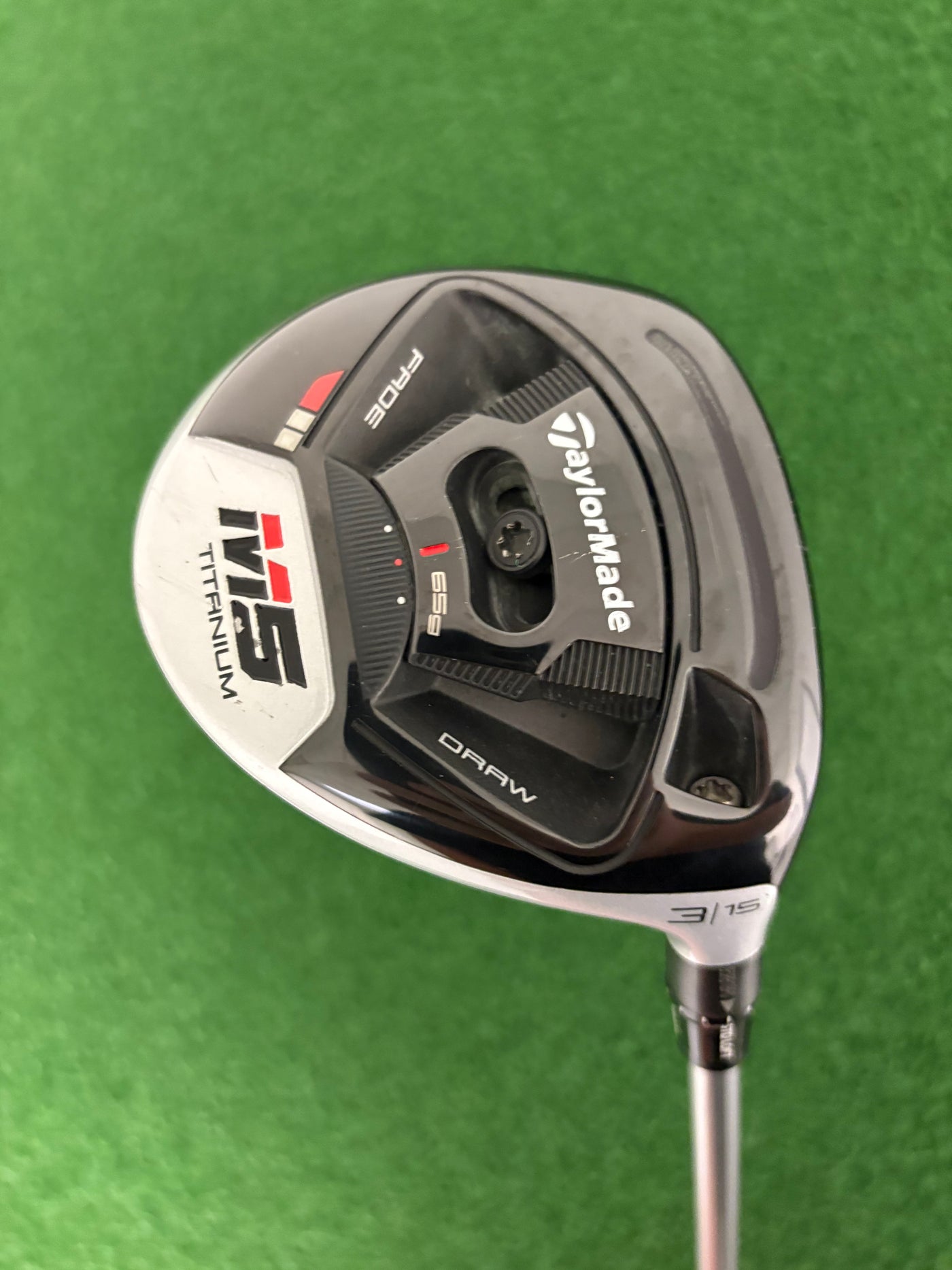 Taylormade M5 15* 3 Wood (Stiff)