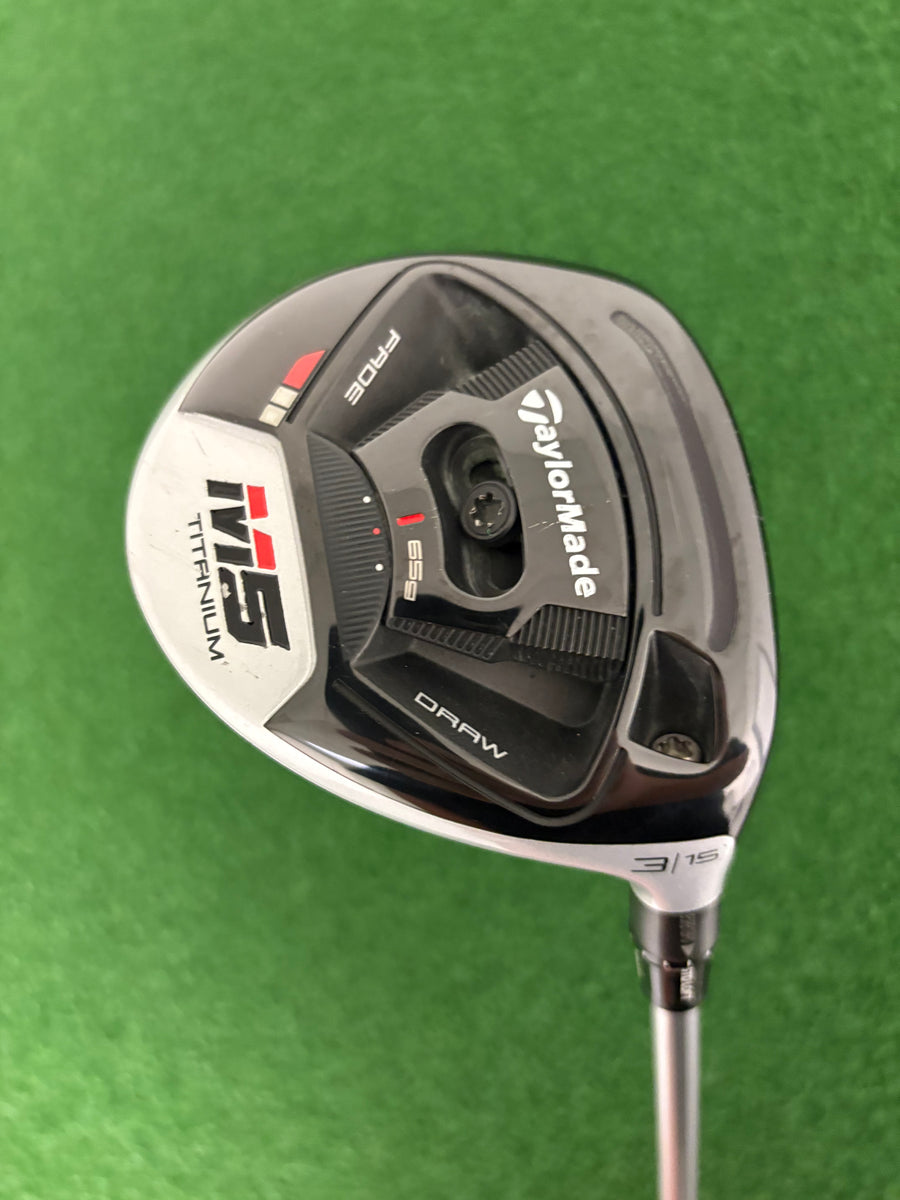 Taylormade M5 15* 3 Wood (Stiff)