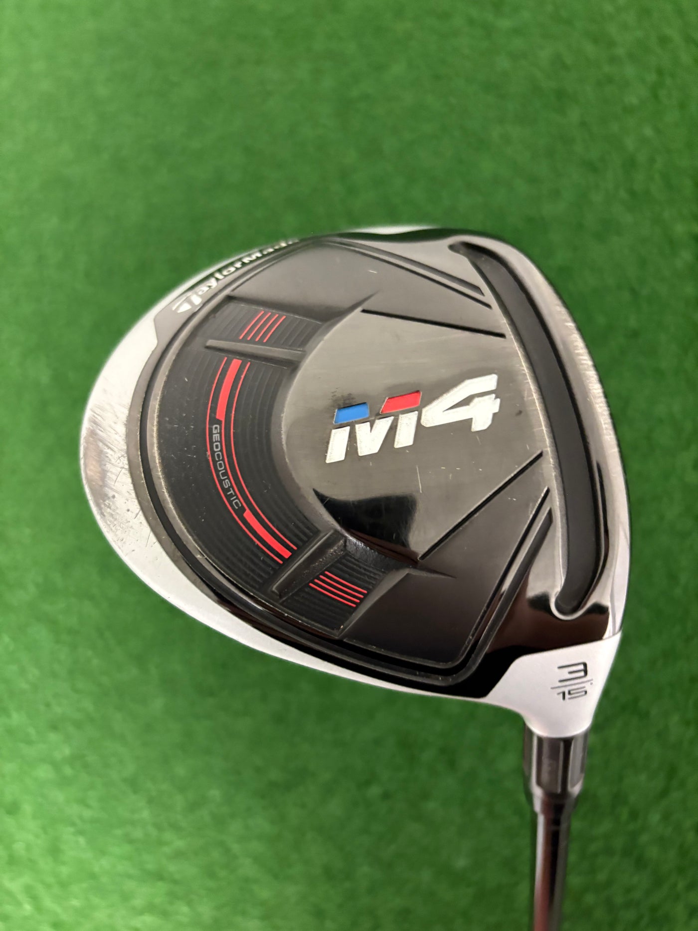 Taylormade M4 15* 3 Wood (Stiff/Regular)