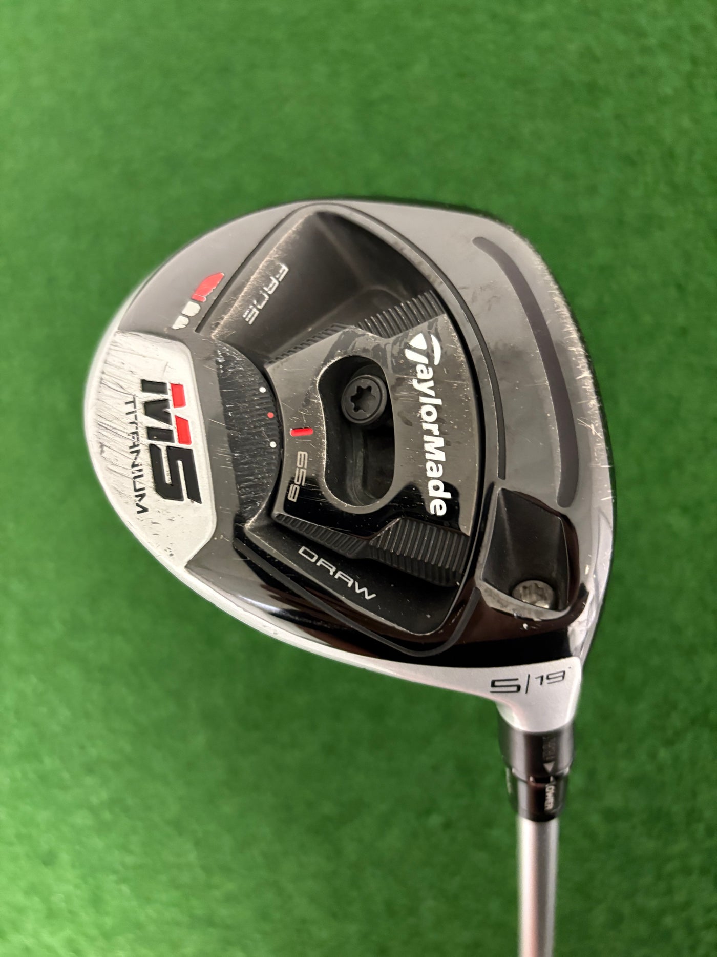 Taylormade M5 19* 5 Wood (Stiff)