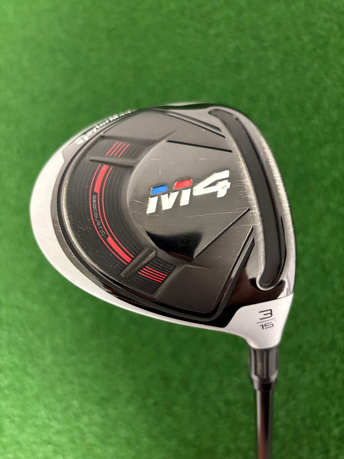 Taylormade M4 15* 3 Wood (Stiff)