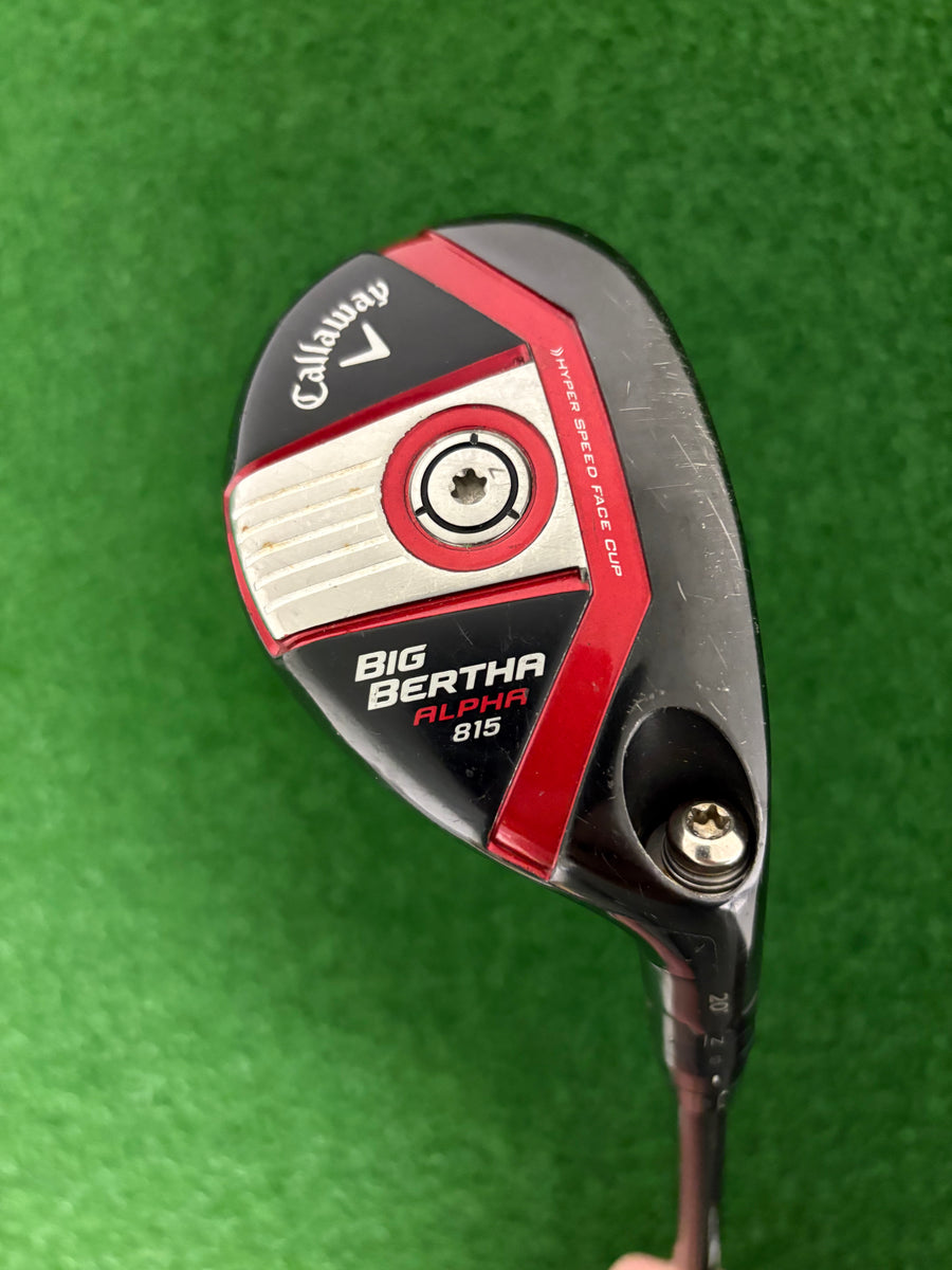 Callaway Big Bertha Alpha 815 20* 3 Hybrid (Stiff)