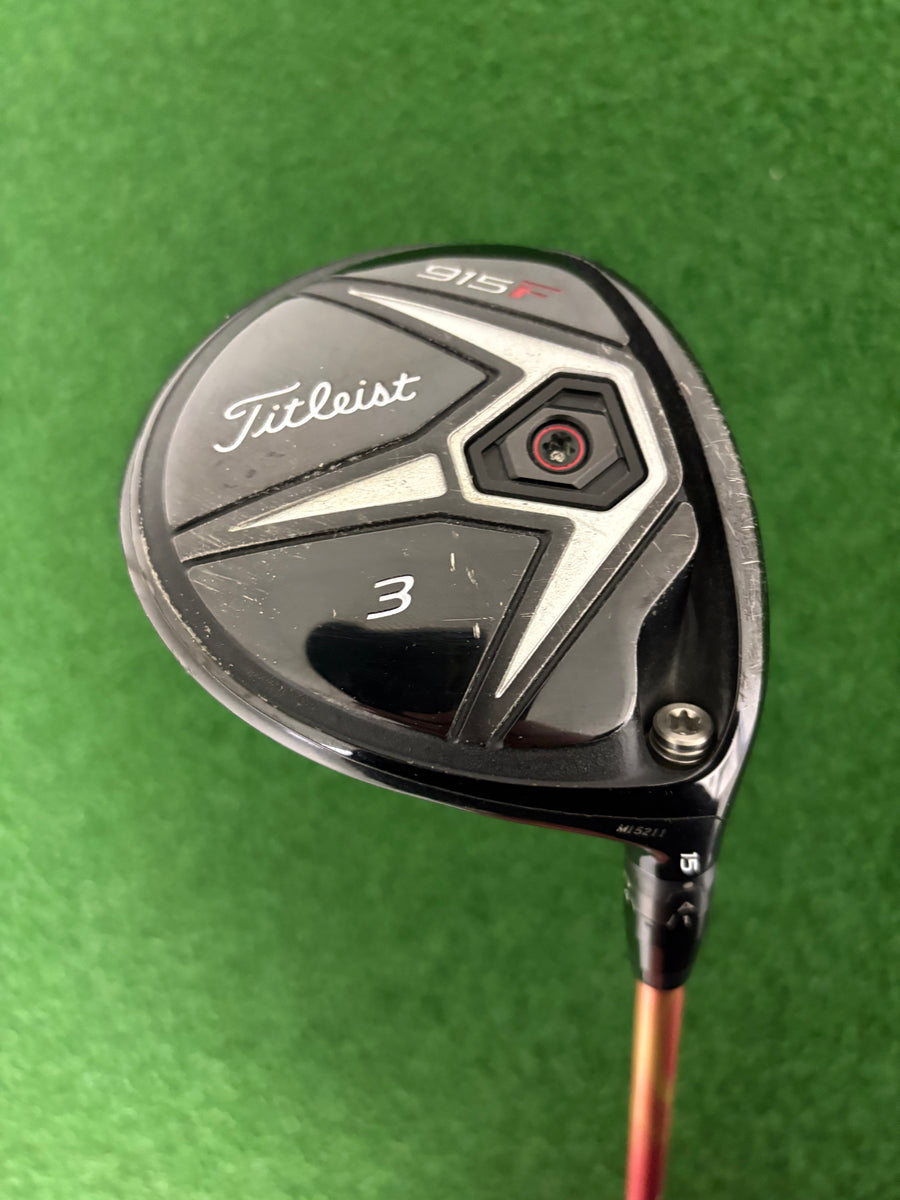 Titleist 915F 15* 3 Wood (Stiff)