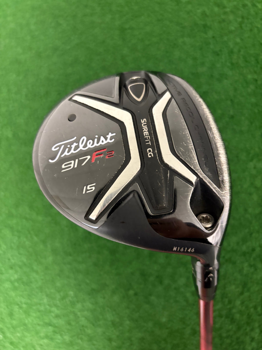 Titleist 917F2 15* 3 Wood (Stiff)