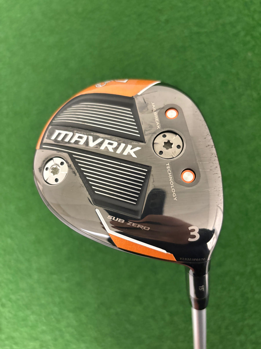 Callaway Mavrik Sub Zero 15* 3 Wood (Stiff)