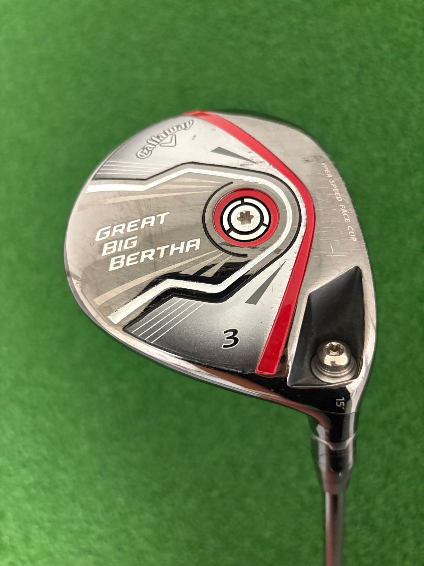 Callaway Great Big Bertha (2015) 15* 3 Wood (Stiff)
