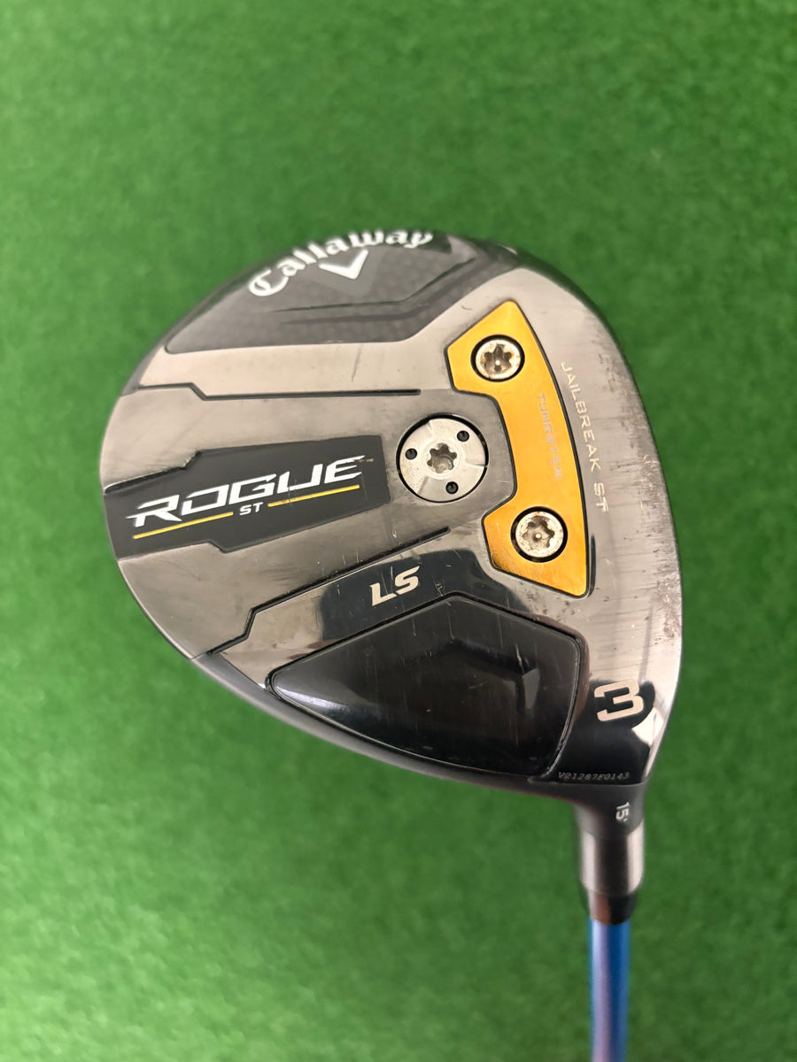 Callaway Rogue ST LS 15* 3 Wood (Stiff)