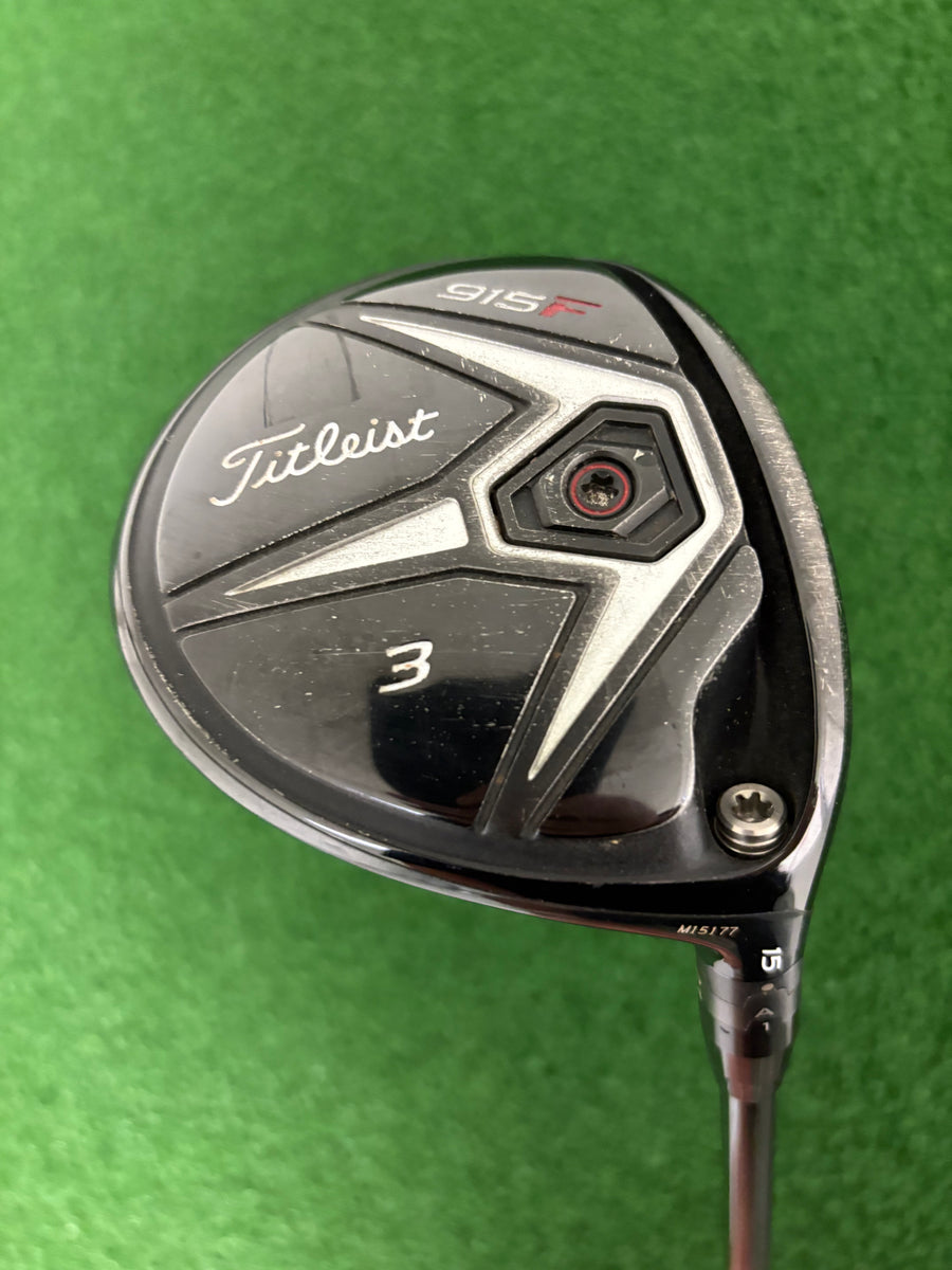 Titleist 915F 15* 3 Wood (Stiff)