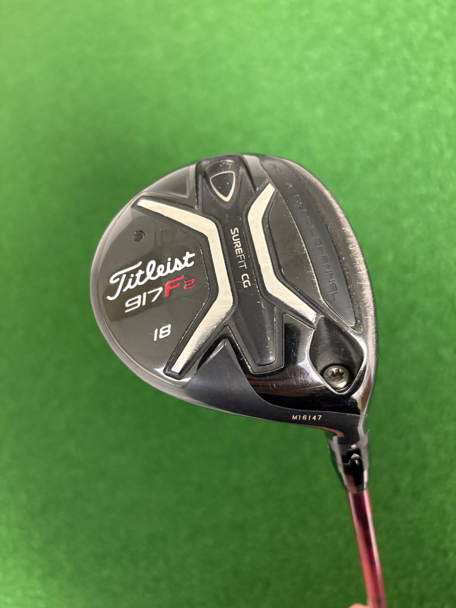 Titleist 917F2 18* 5 Wood (Stiff)