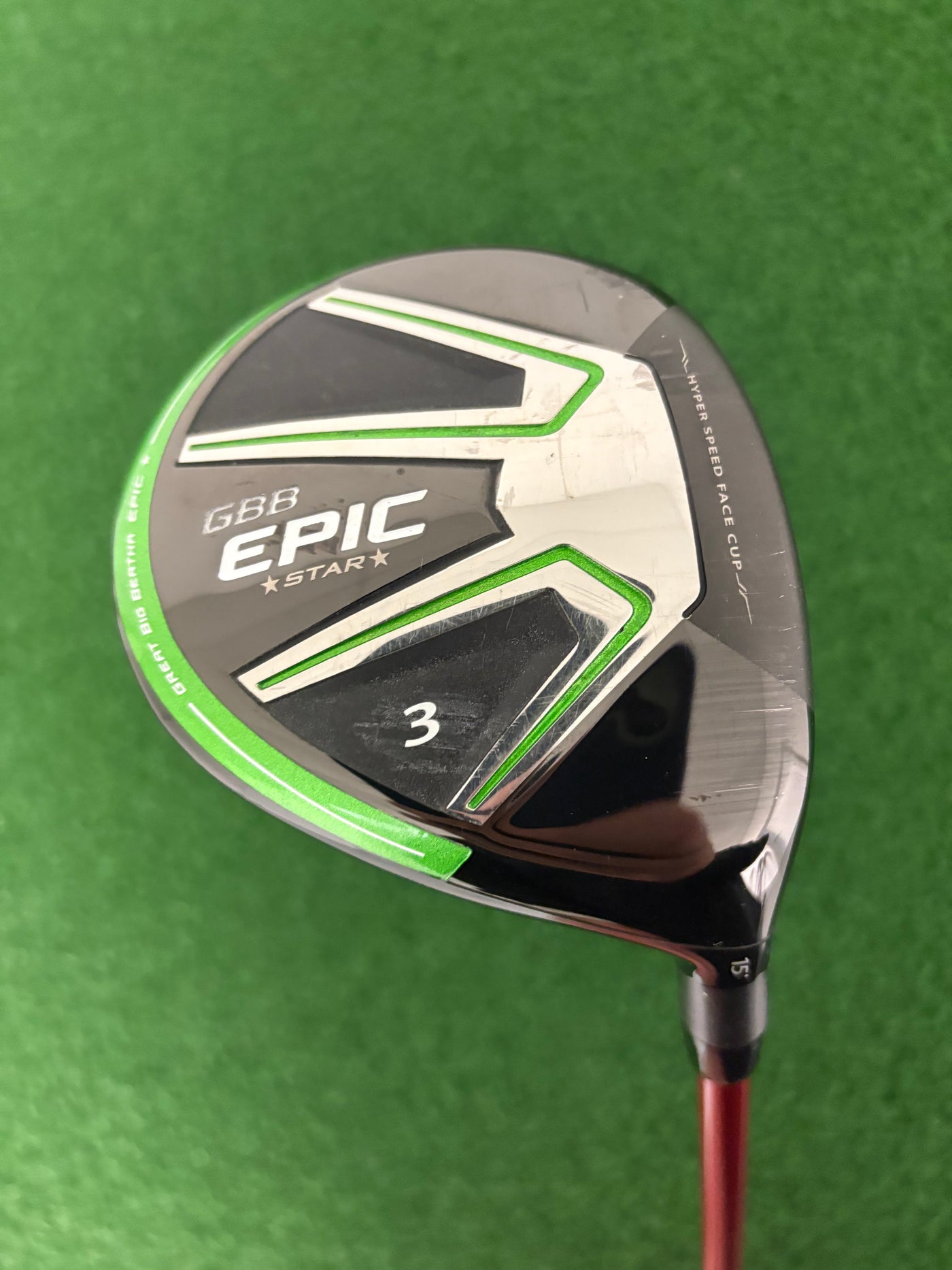 Callaway GBB Epic Star 15* 3 Wood (Stiff)