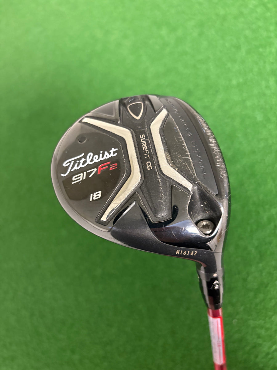 Titleist 917F2 18* 5 Wood (Stiff)