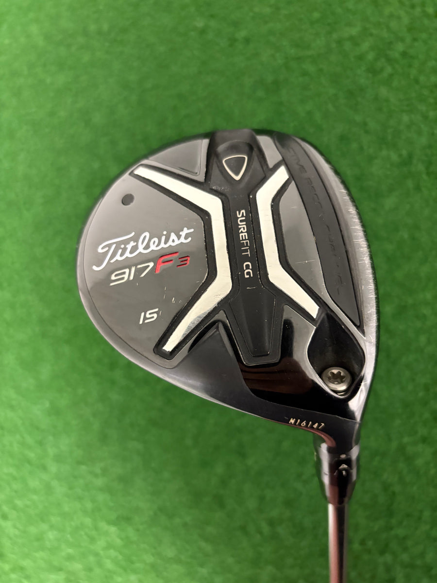Titleist 917F3 15* 3 Wood (Stiff)