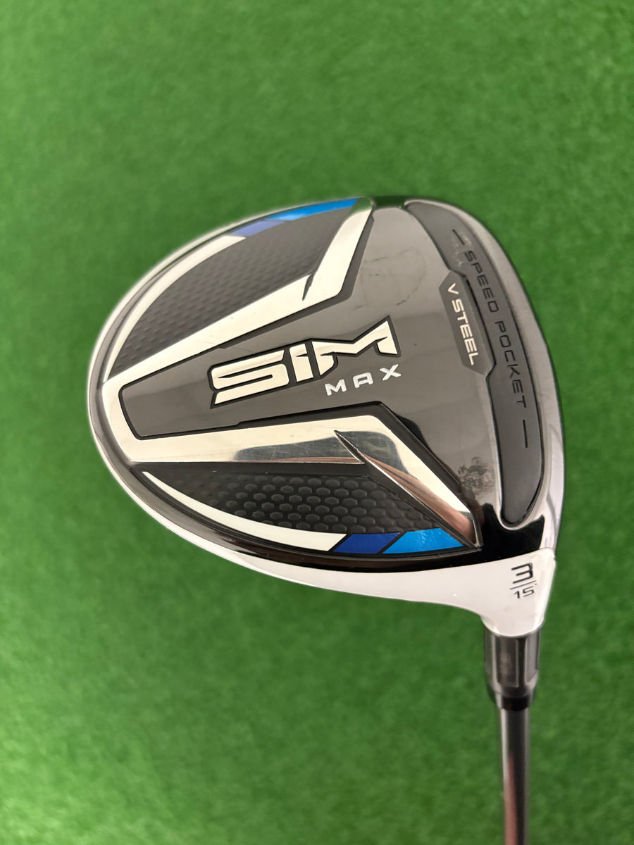 Taylormade Sim Max 15* 3 Wood (Stiff)