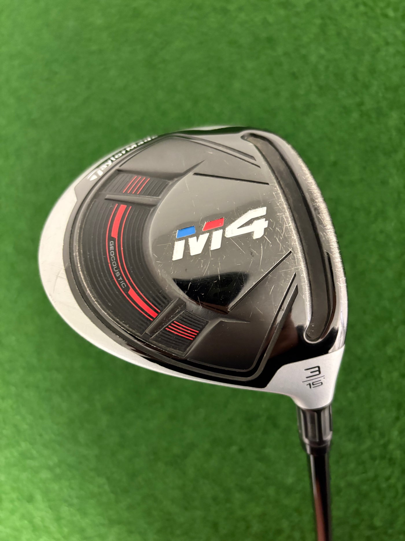 Taylormade M4 15* 3 Wood (Stiff)
