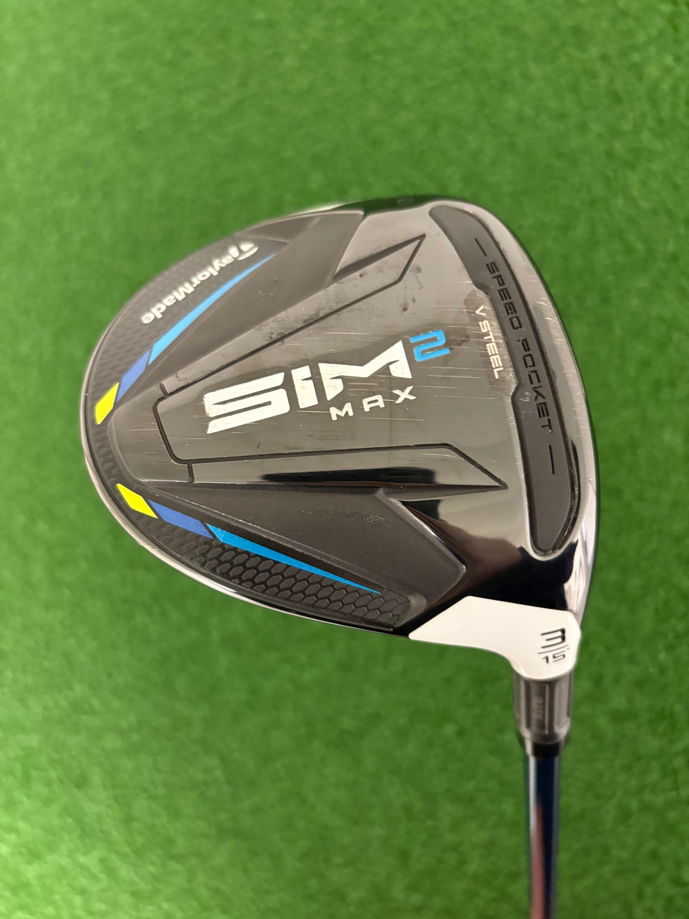 Taylormade Sim 2 Max 15* 3 Wood (Stiff)