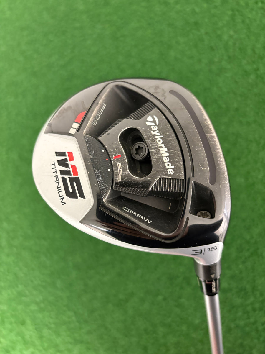 Taylormade M5 15* 3 Wood (Stiff/Regular)