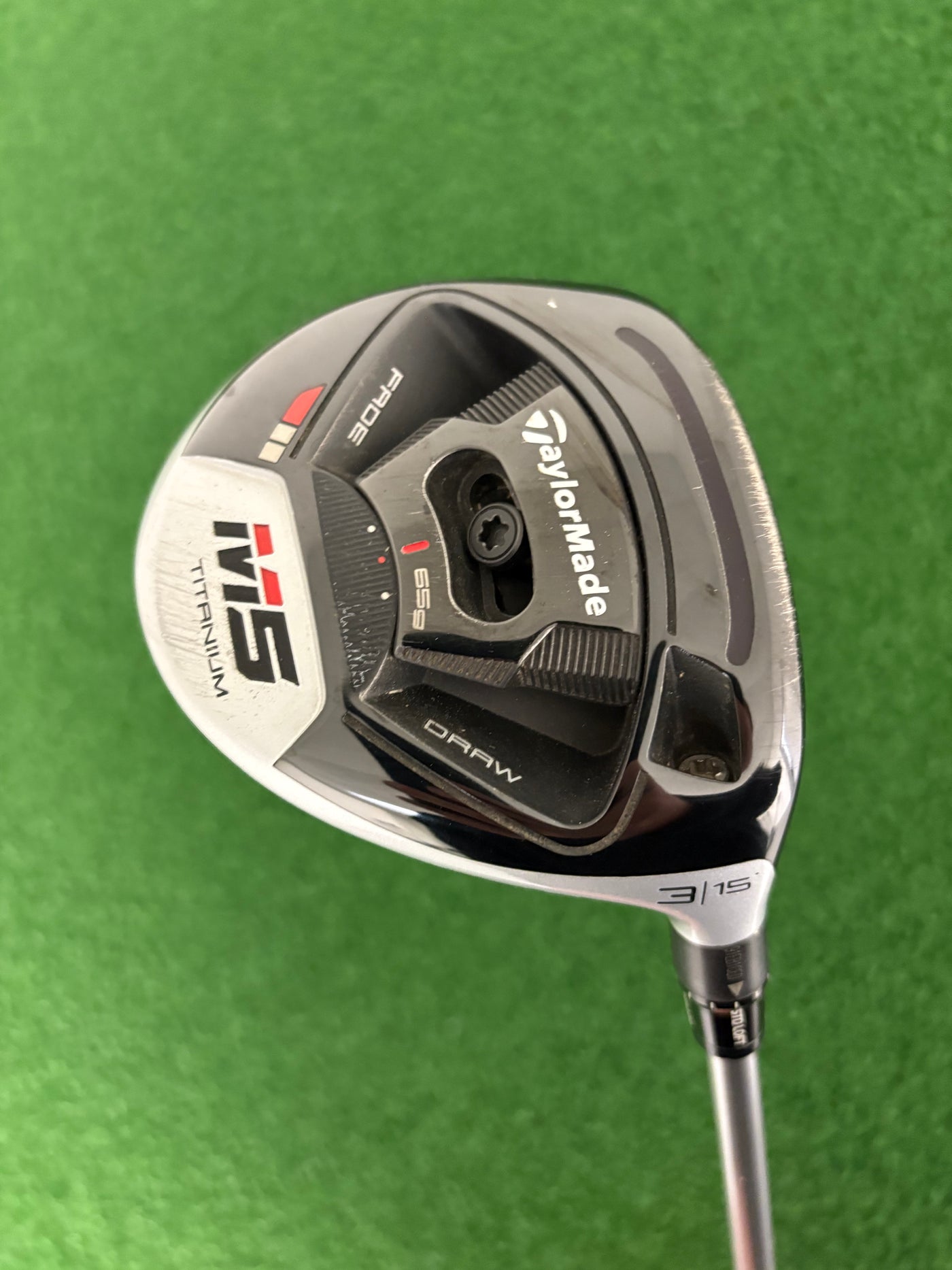 Taylormade M5 15* 3 Wood (Stiff)