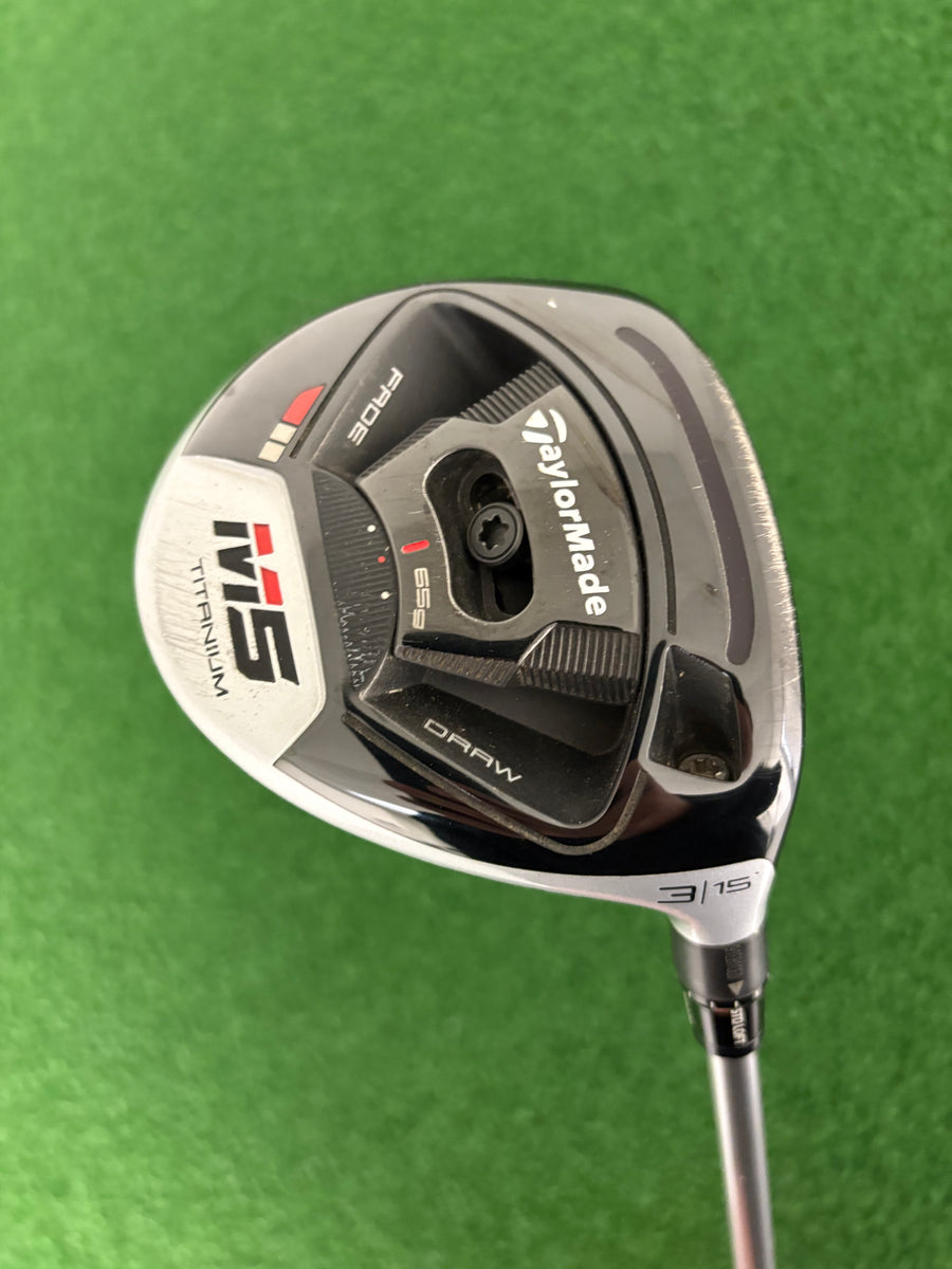 Taylormade M5 15* 3 Wood (Stiff)