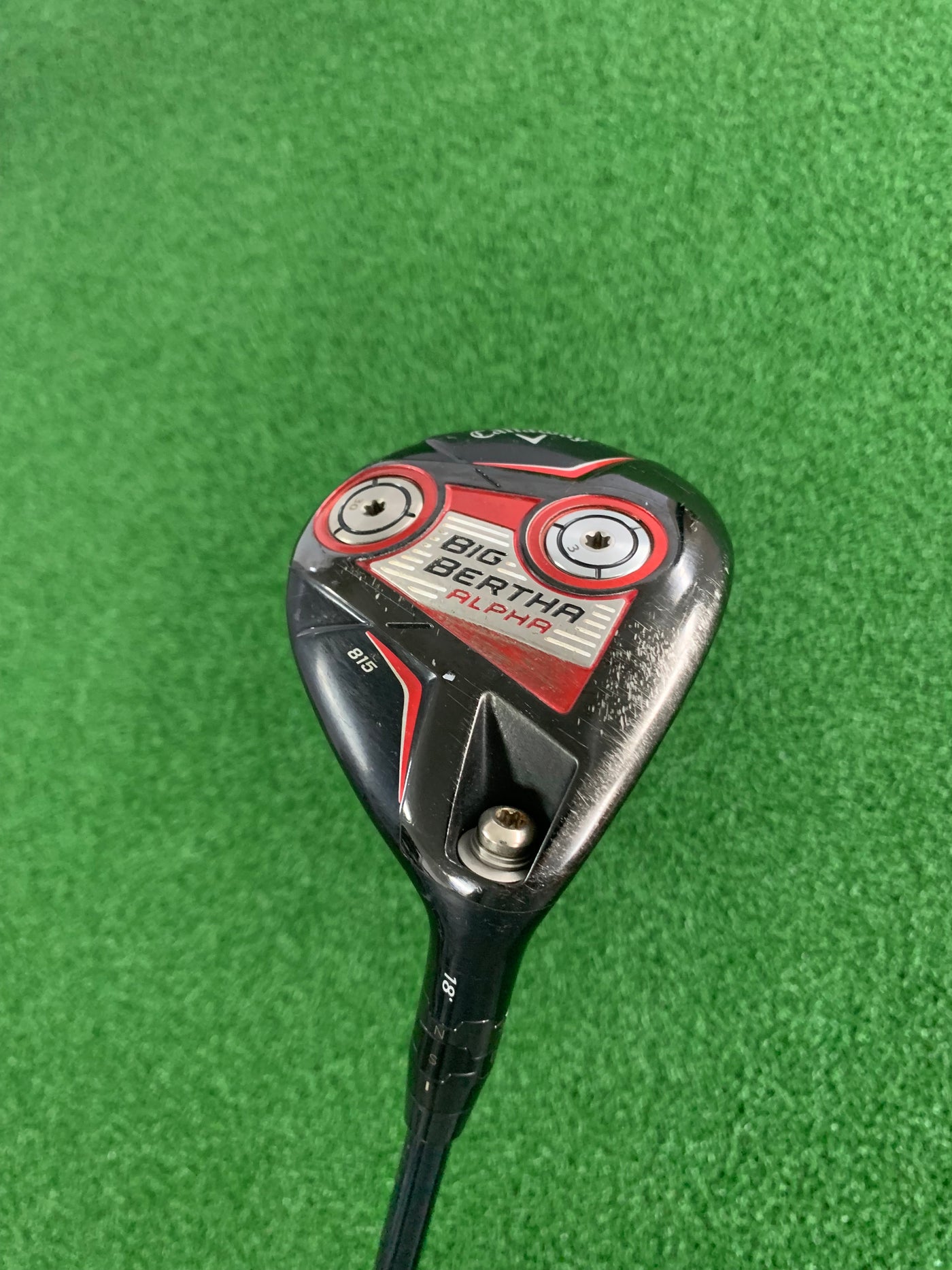 Callaway Great Big Bertha Alpha 815 18* 5 Wood (Stiff)