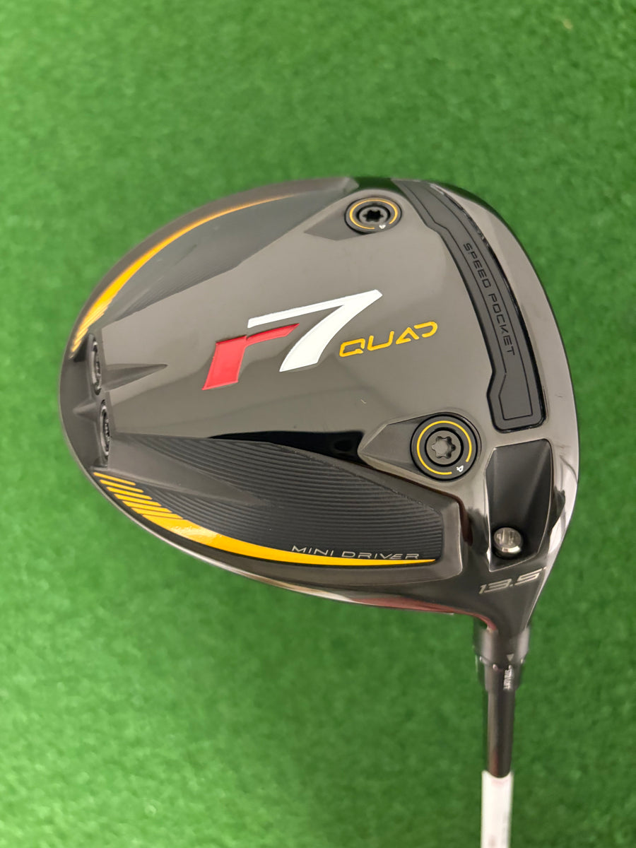 Taylormade R7 Quad Mini Driver 13.5* (Stiff)