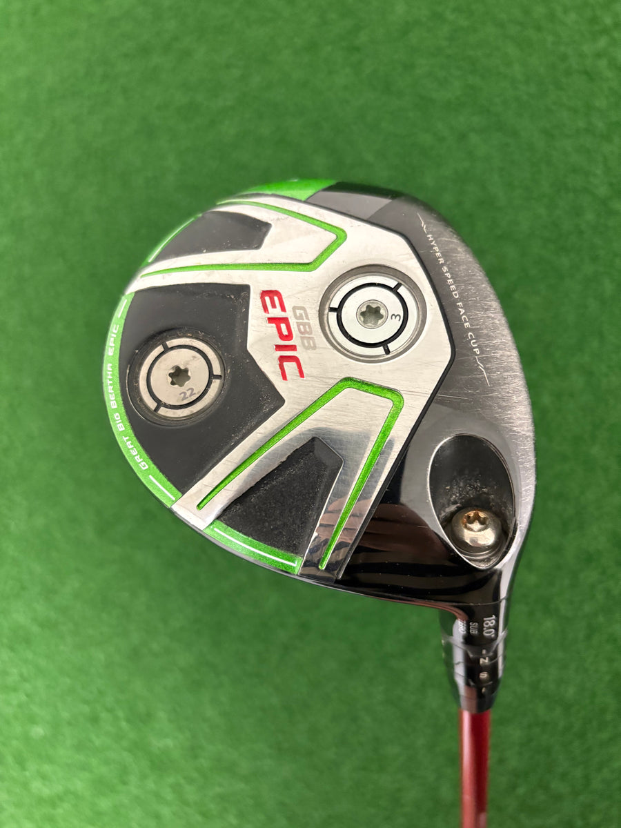Callaway GBB Epic Sub Zero 18* 5 Wood (Stiff)