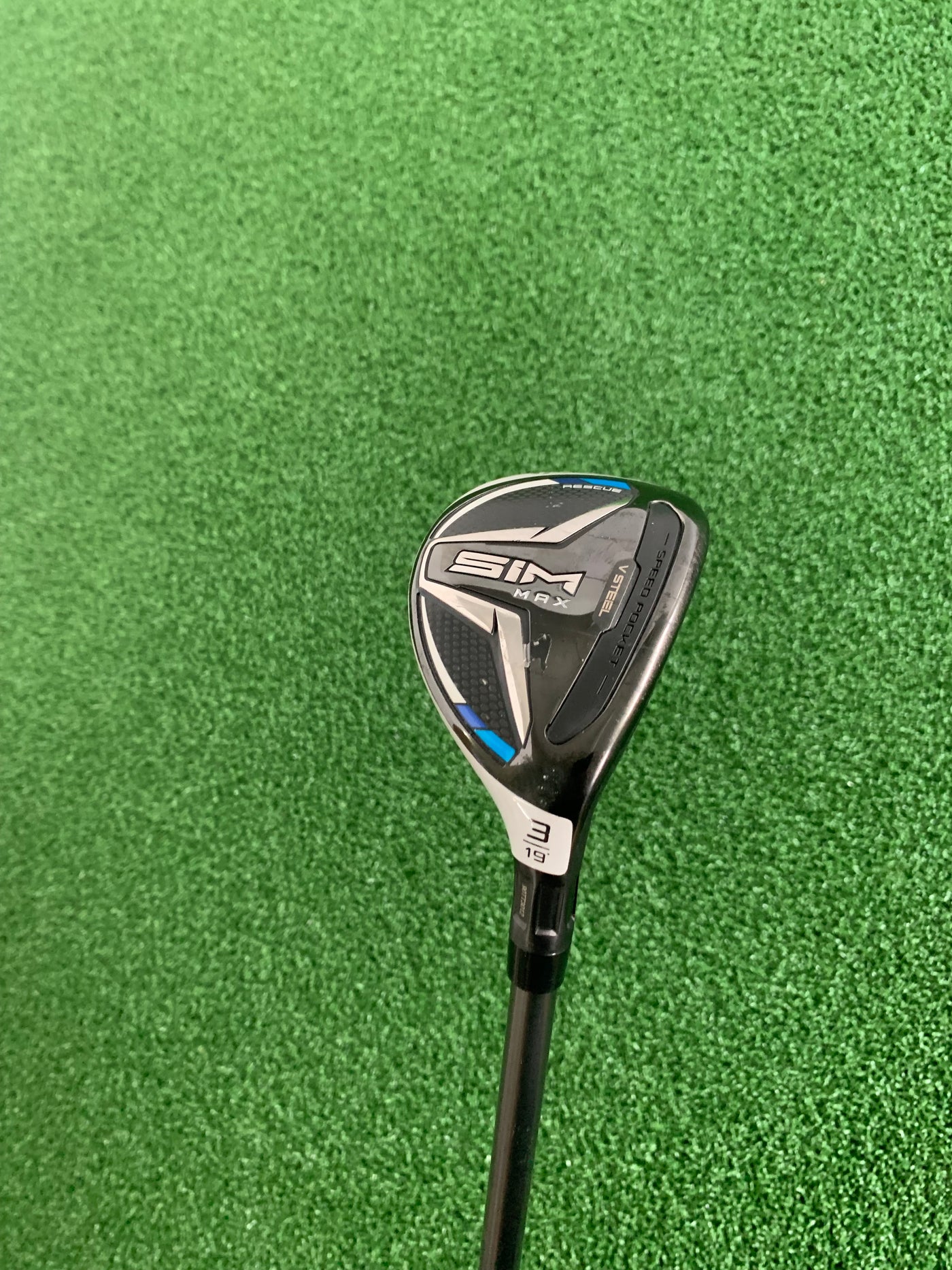 Taylormade Sim Max 19* 3 Hybrid (Regular)