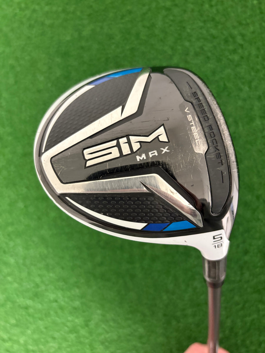 Taylormade Sim Max 18* 5 Wood (Regular)