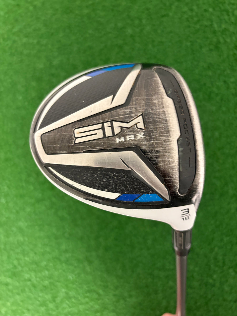 Taylormade Sim Max 15* 3 Wood (Stiff/Regular)