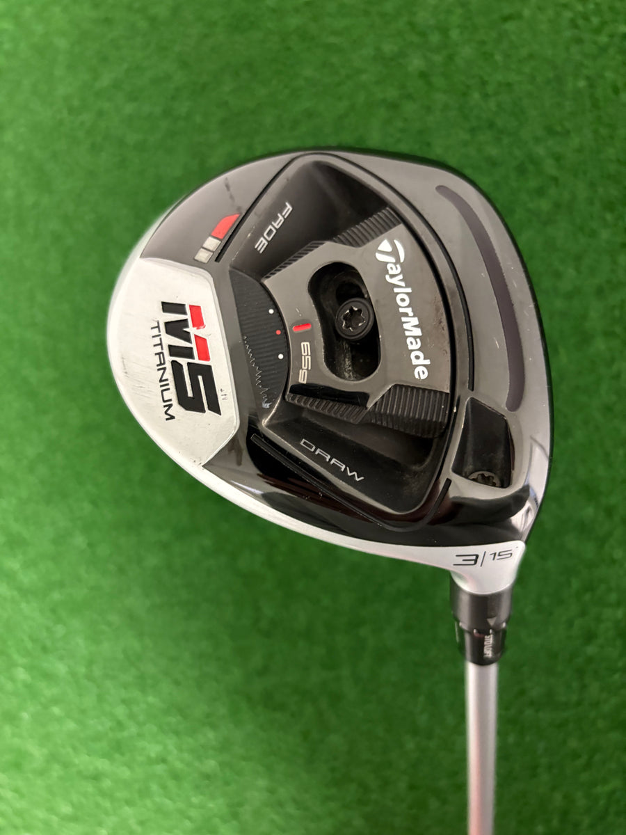 Taylormade M5 15* 3 Wood (Stiff)