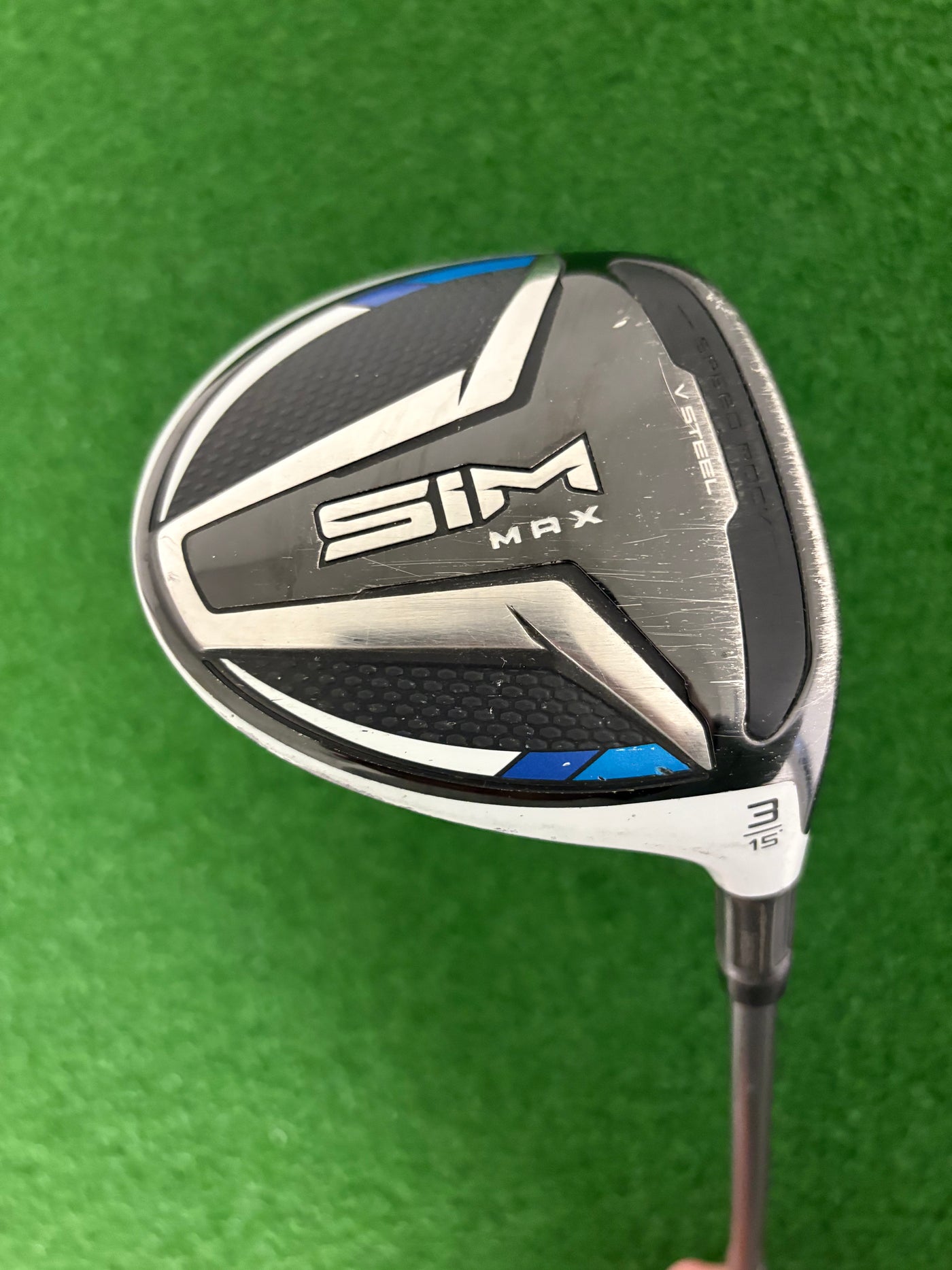 Taylormade Sim Max 15* 3 Wood (Regular)